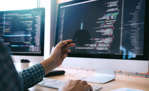 Full Stack Development course illustration